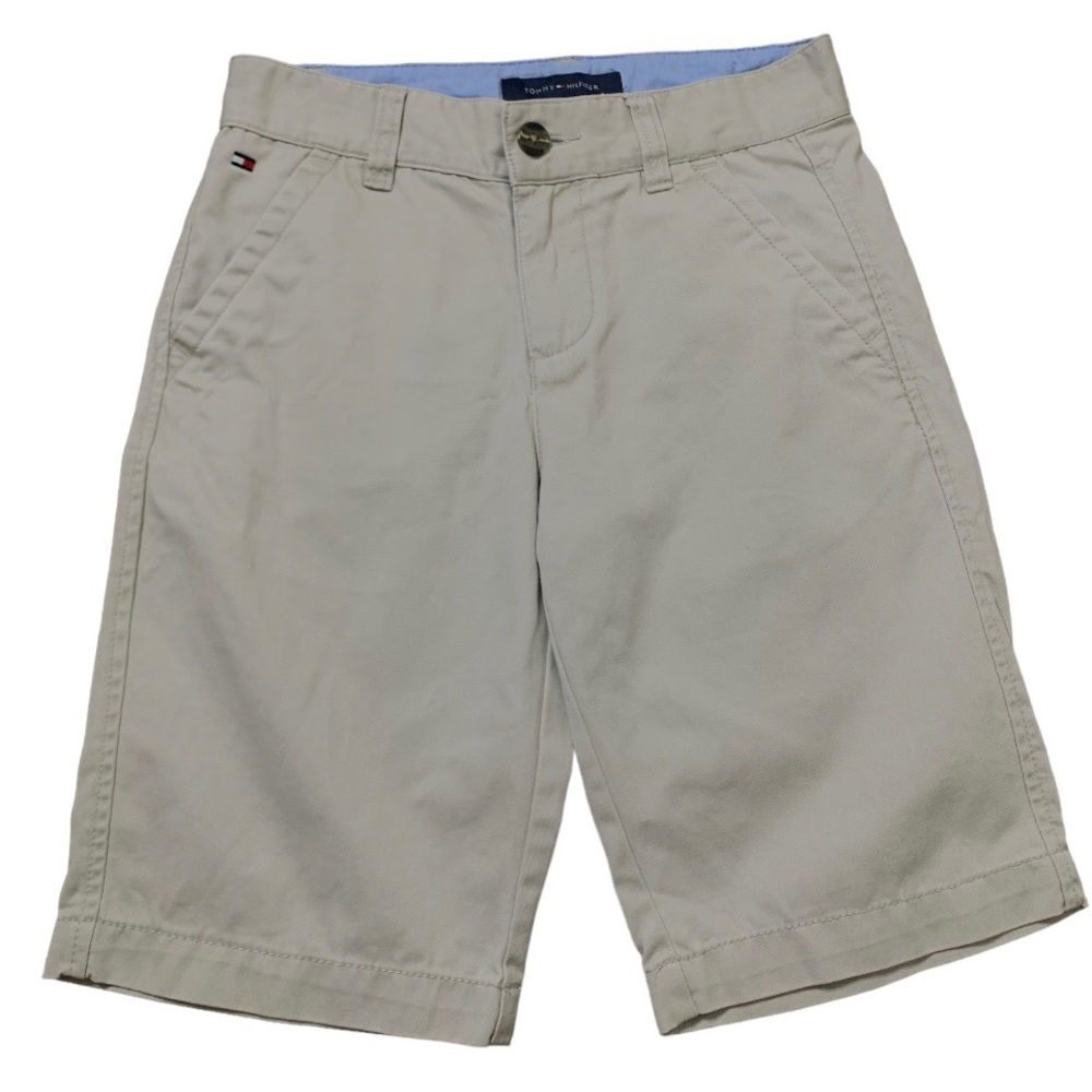 TOMMY HILFIGER Preppy Chino/Golf Style Formal Dress Shorts With Pockets Boy 12Y